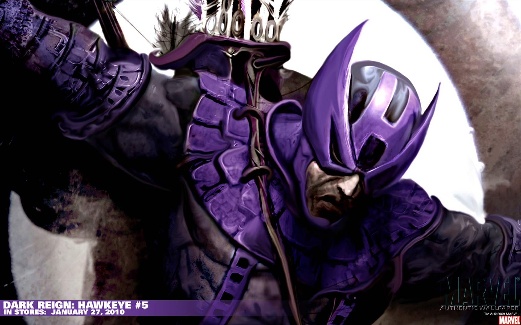 Hawkeye Dark Reign - HD Wallpaper 