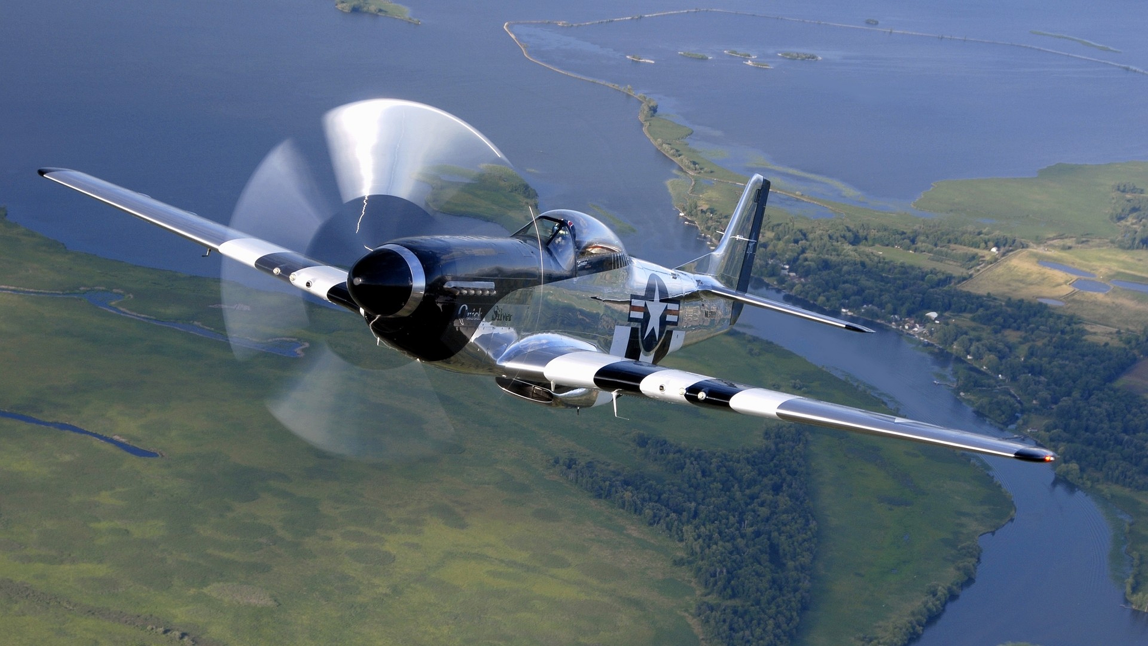 P 51 Mustang Wallpaper 4k - HD Wallpaper 