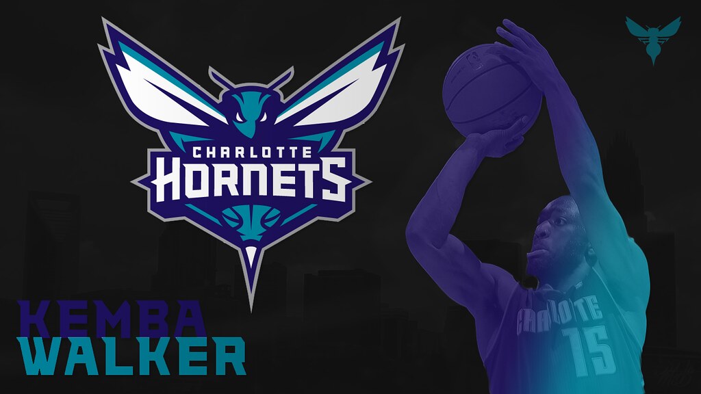 Charlotte Hornets Wallpaper Black - HD Wallpaper 