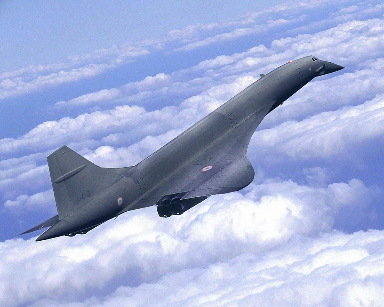 Concorde Bomber - HD Wallpaper 