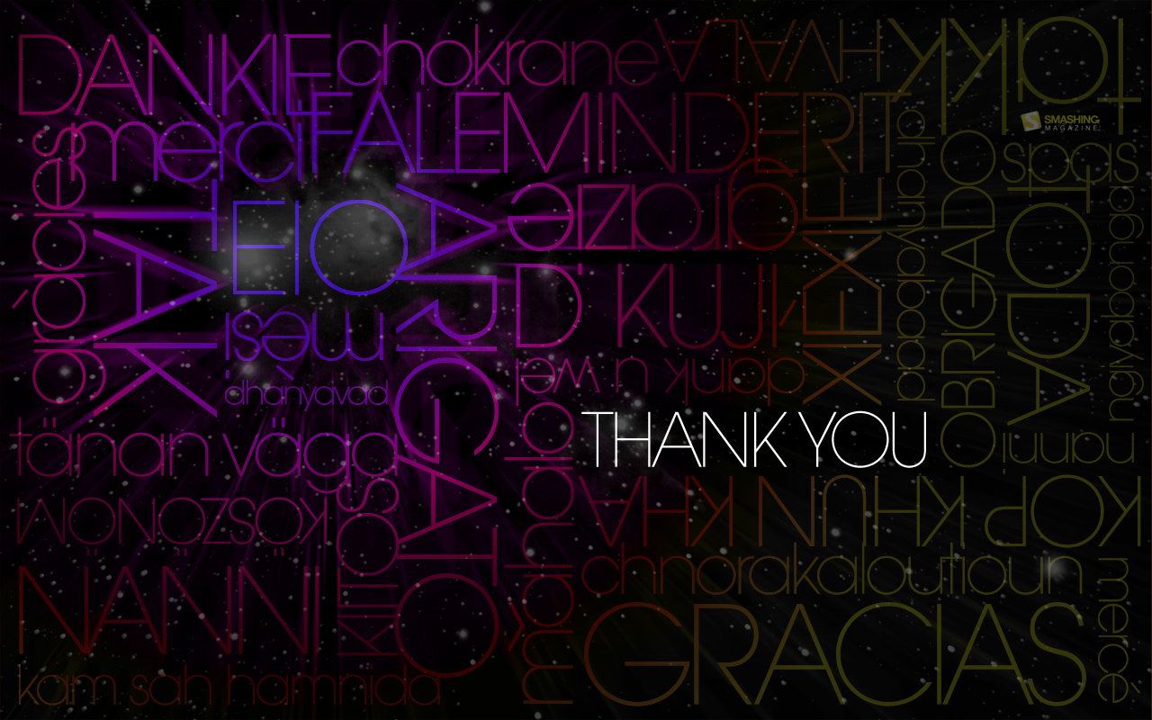 Thank You Wallpapers - HD Wallpaper 