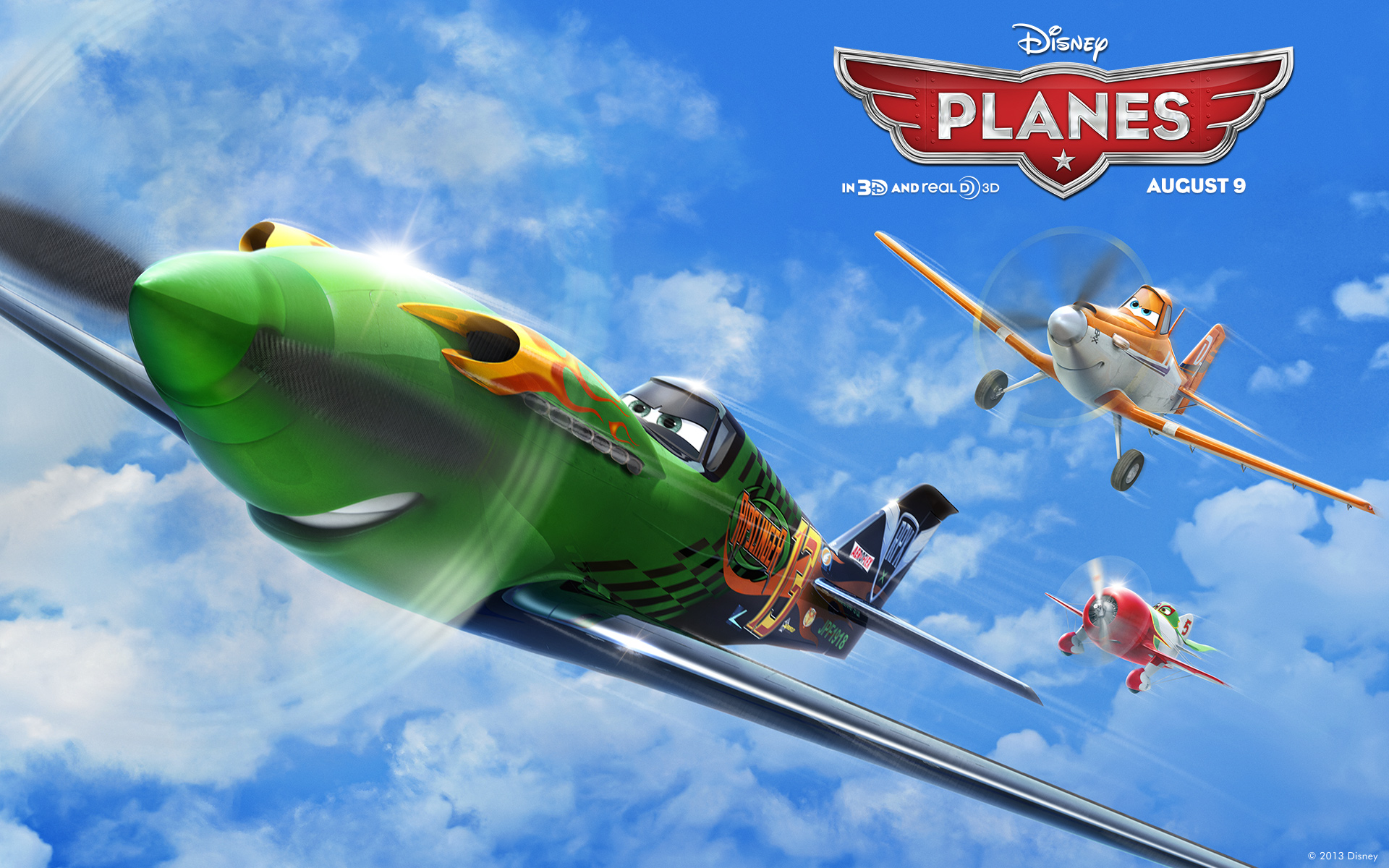 Planes Widescreen Wallpaper - Disney Planes - HD Wallpaper 