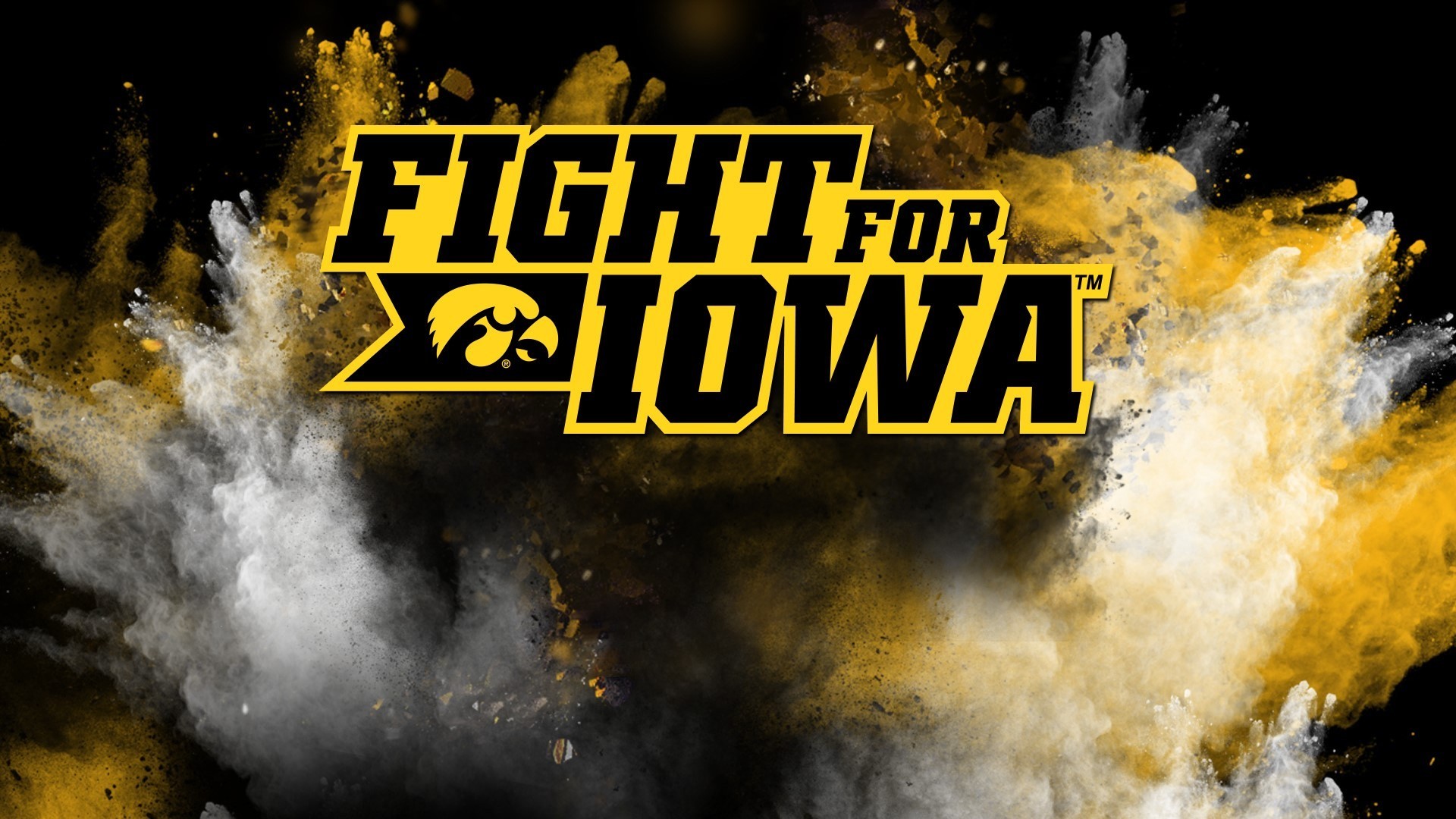 Iowa Hawkeyes Football Stadium Wallpaper Jpg Iowa Hawkeyes - Iowa Hawkeyes Fight For Iowa - HD Wallpaper 