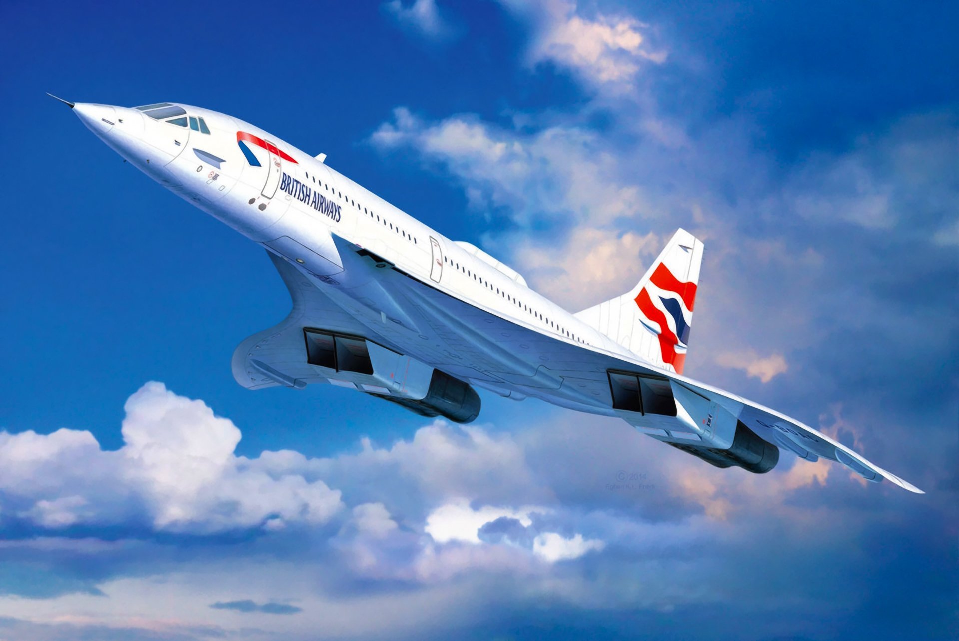 Download To Your Desktop Background - Revell Concorde 1 72 - HD Wallpaper 