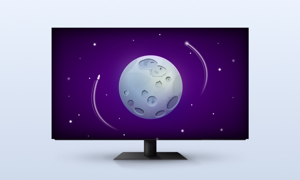 Led-backlit Lcd Display - HD Wallpaper 