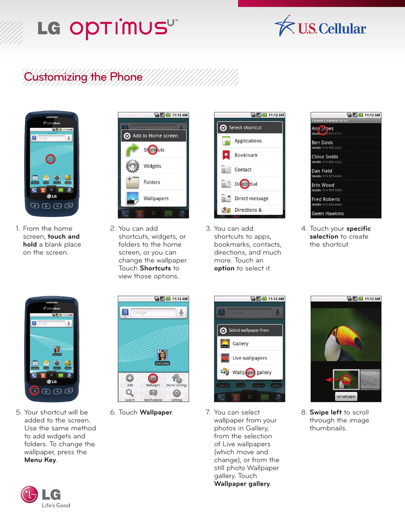 Lg Optimus - HD Wallpaper 