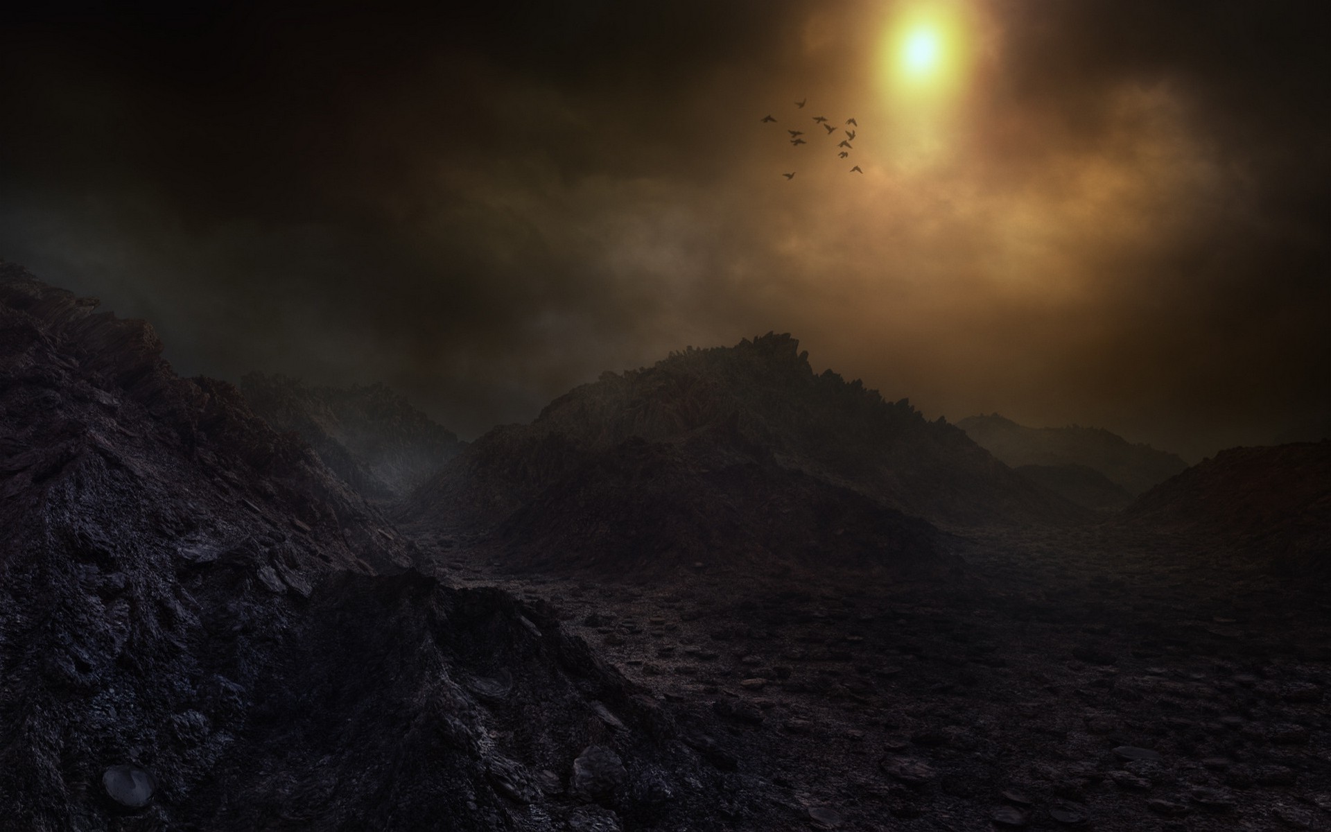 High Resolution Dark Sky - HD Wallpaper 