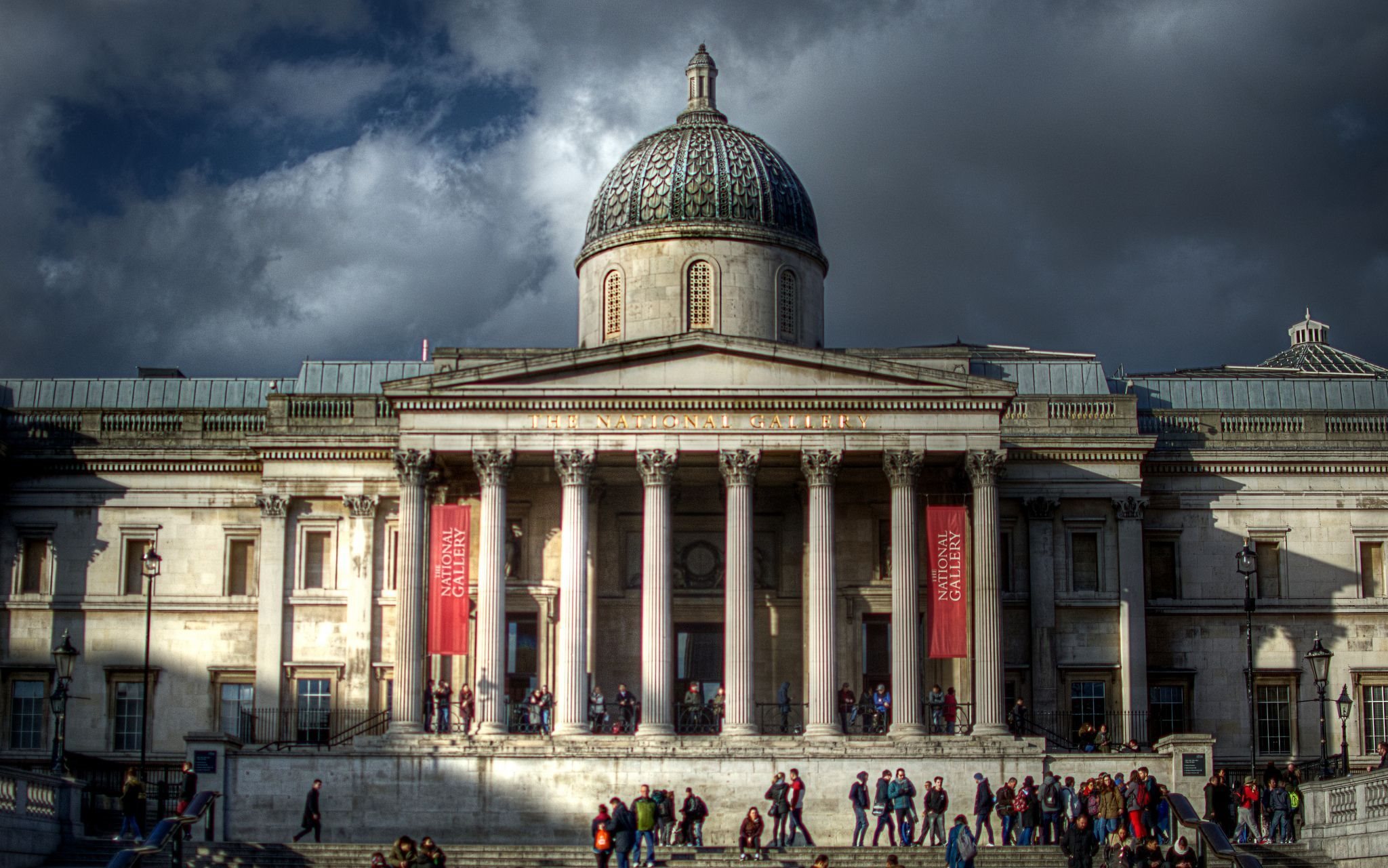 London, National Gallery, Trafalgar Square, Uk - National Gallery - HD Wallpaper 