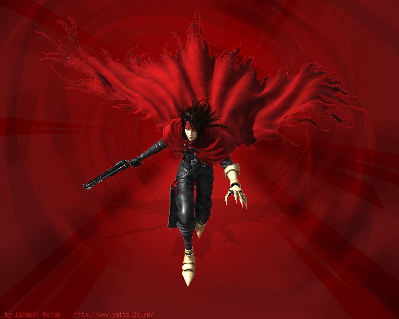 Square Enix, Final Fantasy Vii - Vincent Valentine - HD Wallpaper 