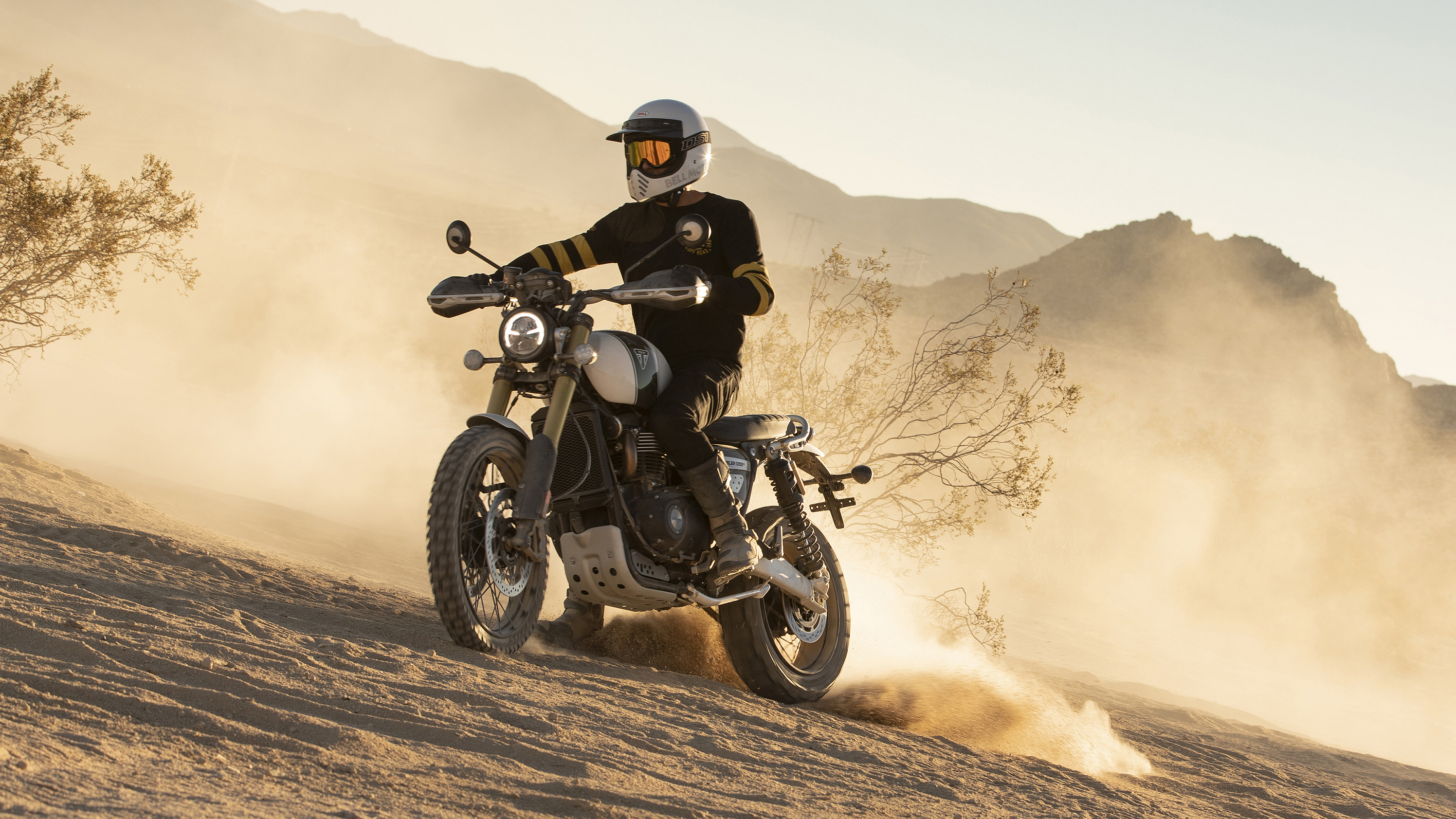 Triumph Scrambler 1200 2019 Xe - HD Wallpaper 