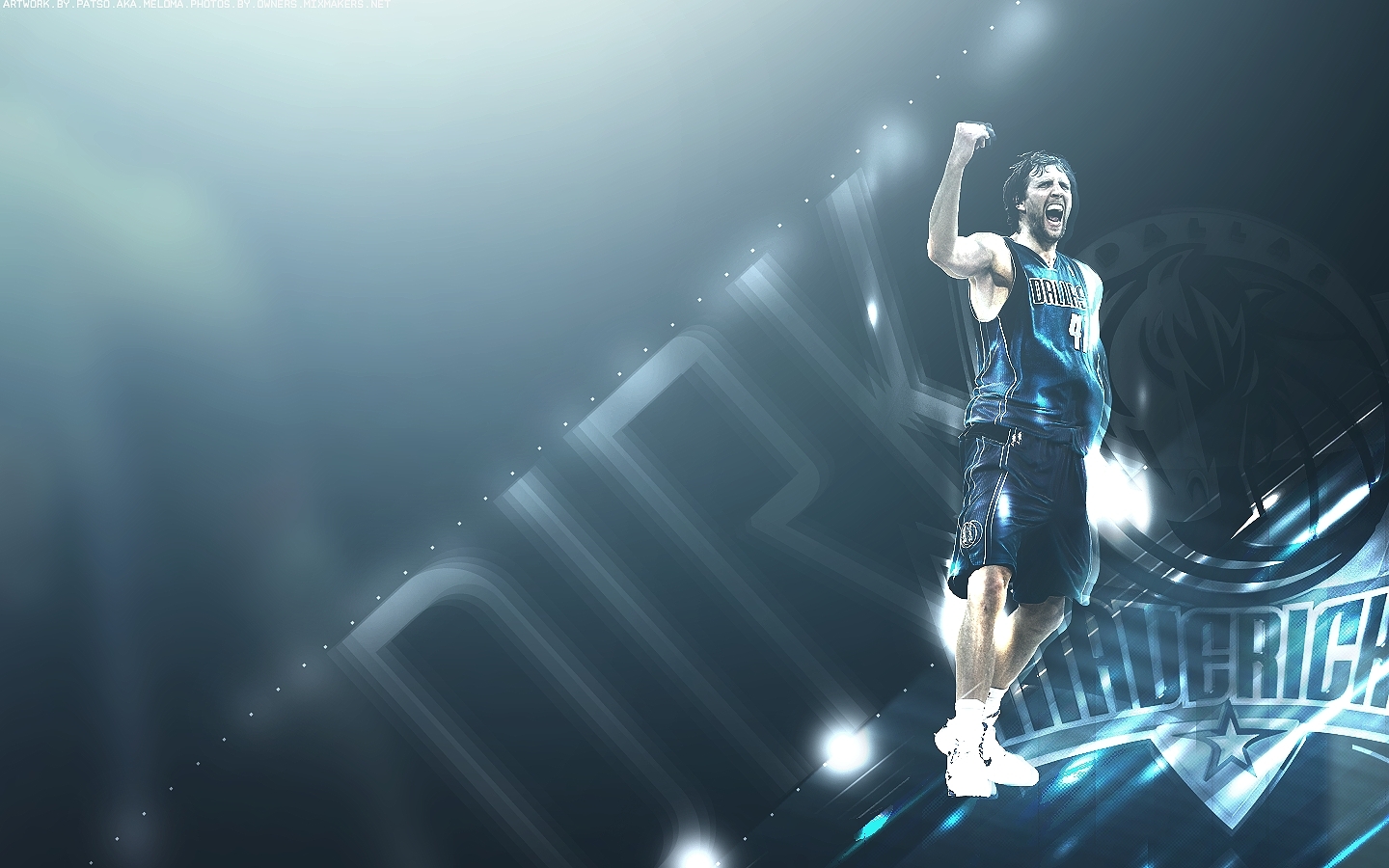 Nba Basketball Dirk Nowitzki Dallas Mavericks Wallpaper - Dirk Nowitzki Wallpapers Ipad - HD Wallpaper 