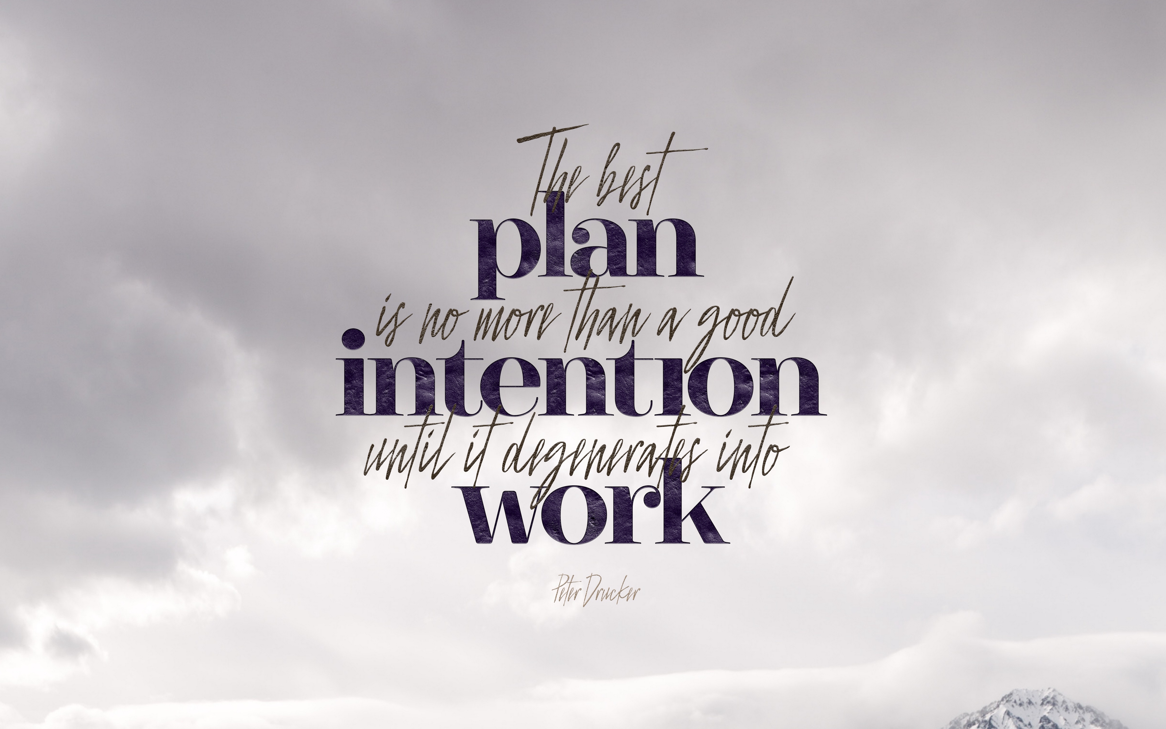 Wallpaper Quote, Motivation, Plans, Work, Phrase - Graphic Design - HD Wallpaper 