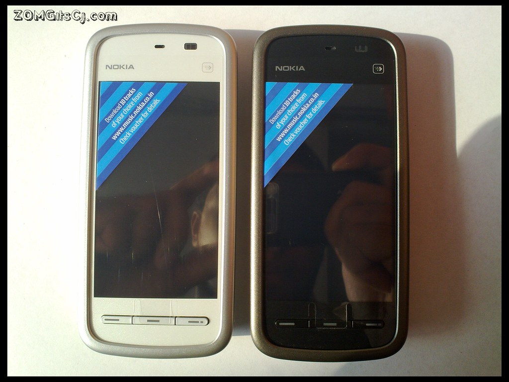 Nokia 5233 White - HD Wallpaper 