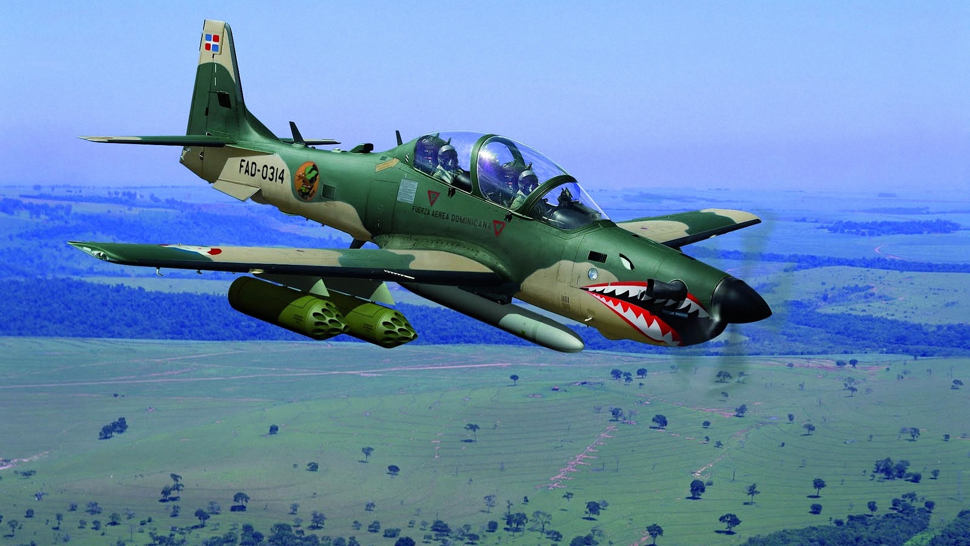 Fighter Plane 2179 Wallpaper - Super Tucano 2 - HD Wallpaper 