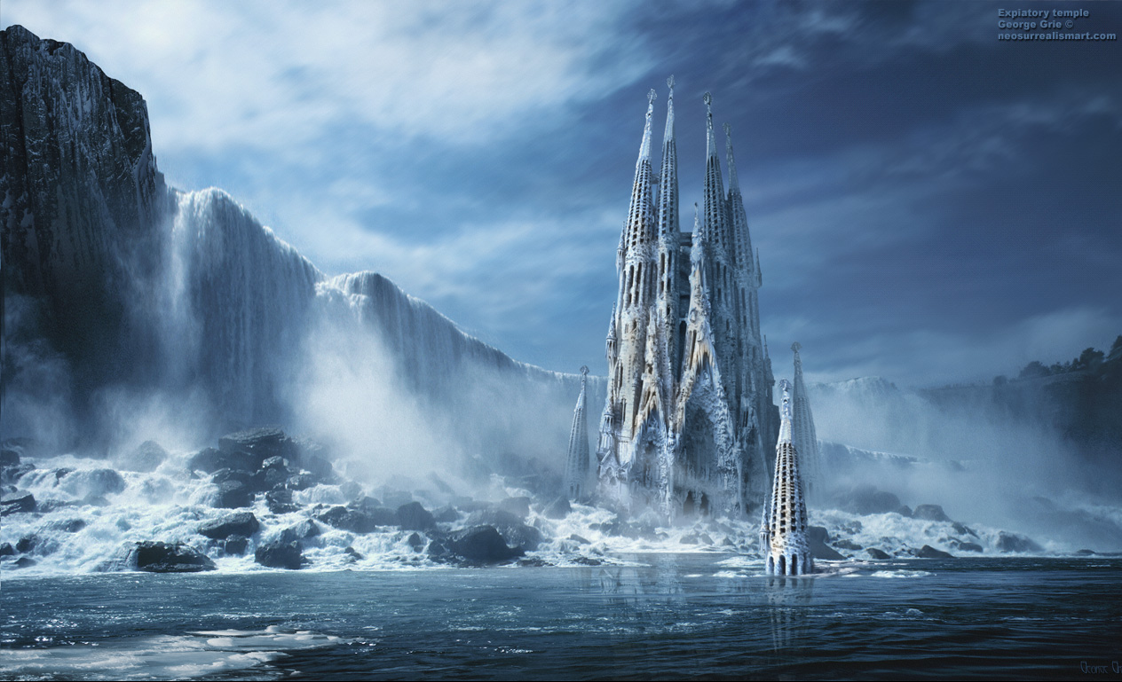 Gallery Wallpaper Images - Ice Castle - HD Wallpaper 