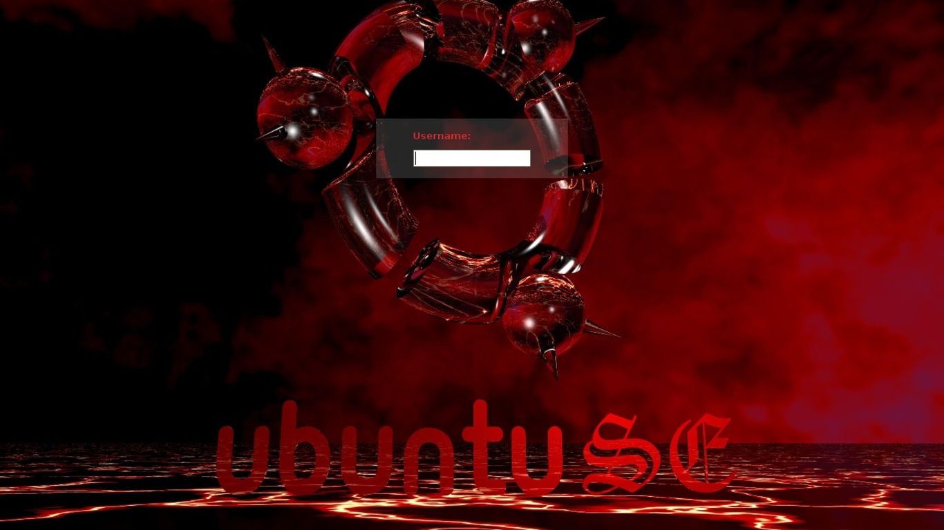 Free Download Ubuntu Desktop Wallpaper - Darkness - HD Wallpaper 