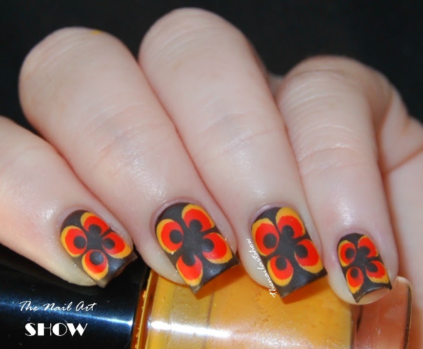 70s Theme Nails - HD Wallpaper 