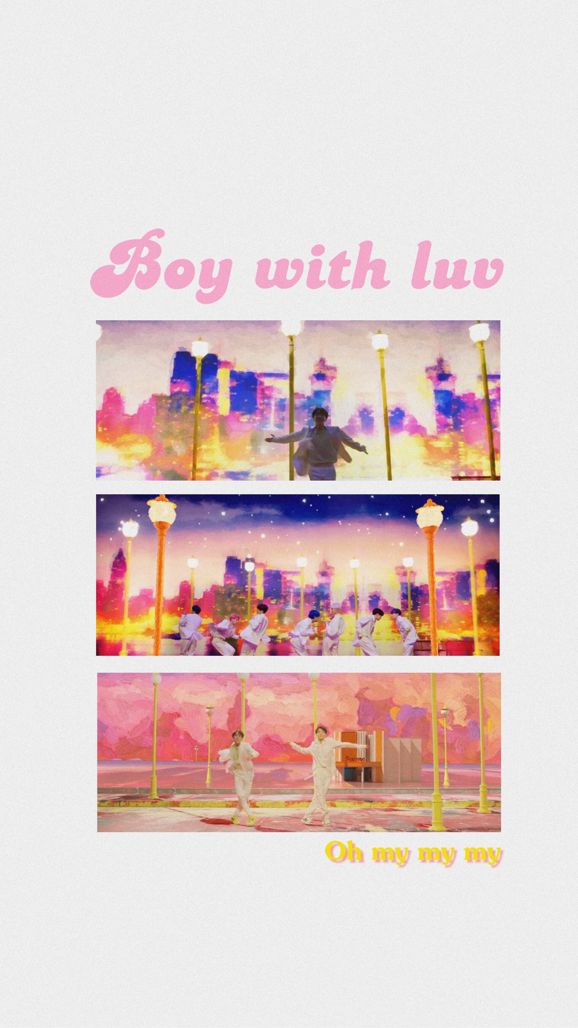 Bts Boy With Luv Wallpaper 💕💛💕~~~~~ - Bts Wallpaper Boy With Luv - HD Wallpaper 