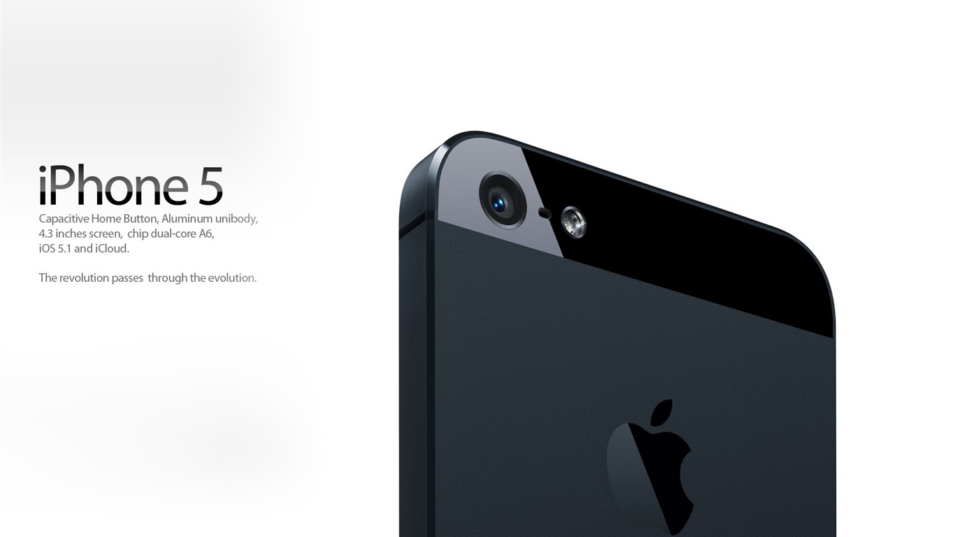 Apple Iphone 5 Latest Official Hd Desktop Wallpapers - Iphone 5 Camera Png - HD Wallpaper 