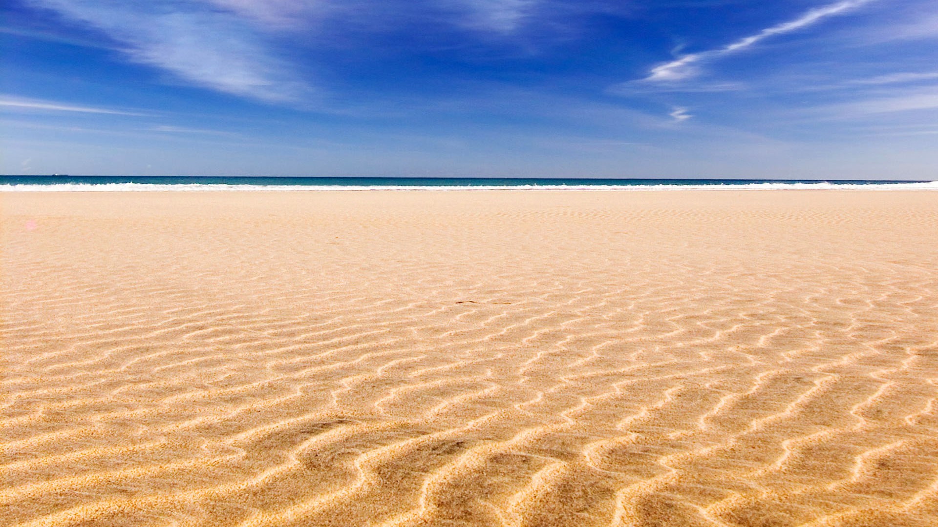 Win7 Wallpaper Album - Sandy Beach Hd - HD Wallpaper 