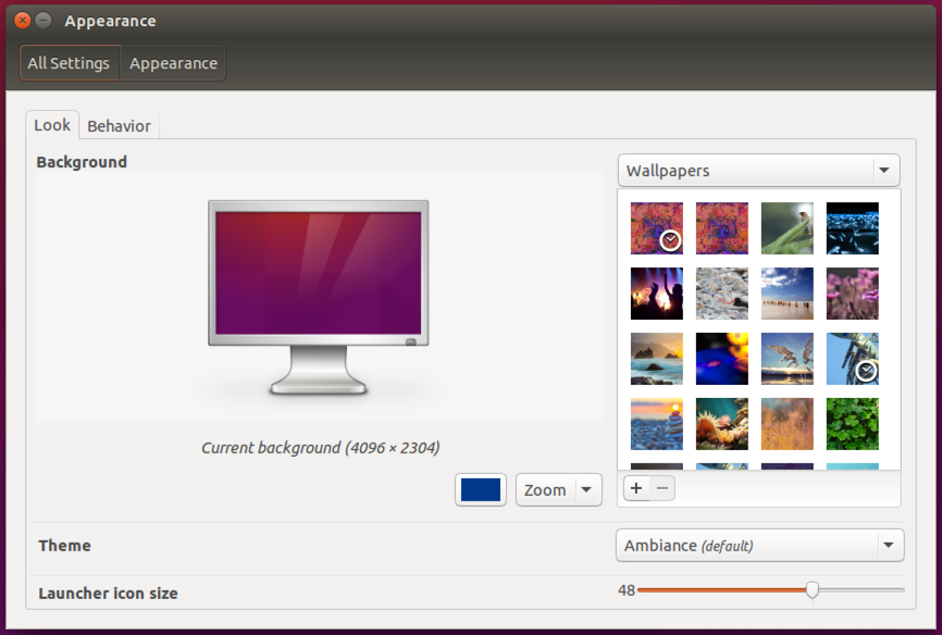 Change Desktop Background Ubuntu Linux Window - Ubuntu Change Desktop Background - HD Wallpaper 