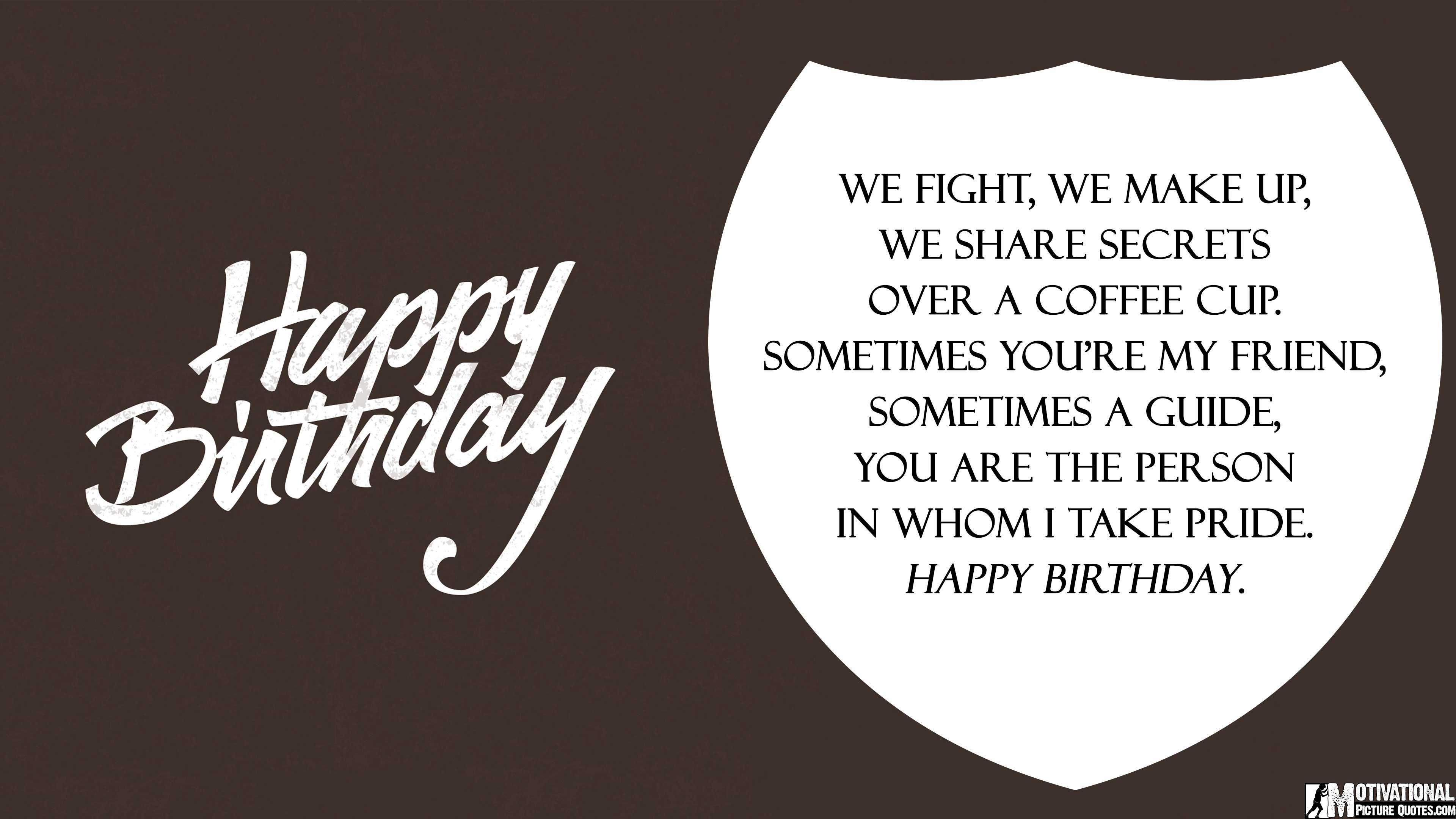 Happy Birthday Wallpaper With Quotes - Happy Birthday Inspirational Quotes  For Husband - 3840x2160 Wallpaper 
