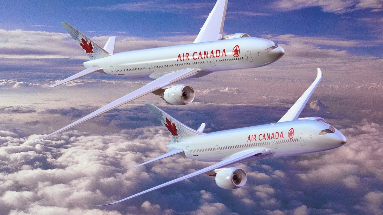 Two, Aeroplane, Hd, Wallpaper, Photos, New, Desktop, - Air Canada - HD Wallpaper 