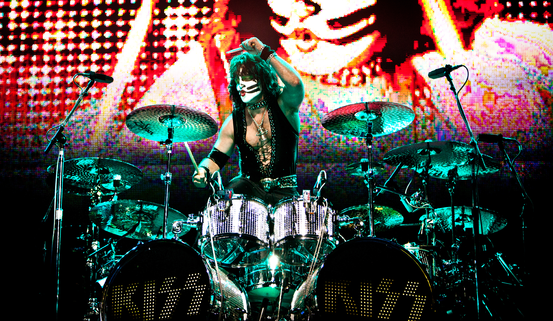 Peter Criss Drum Hd - HD Wallpaper 