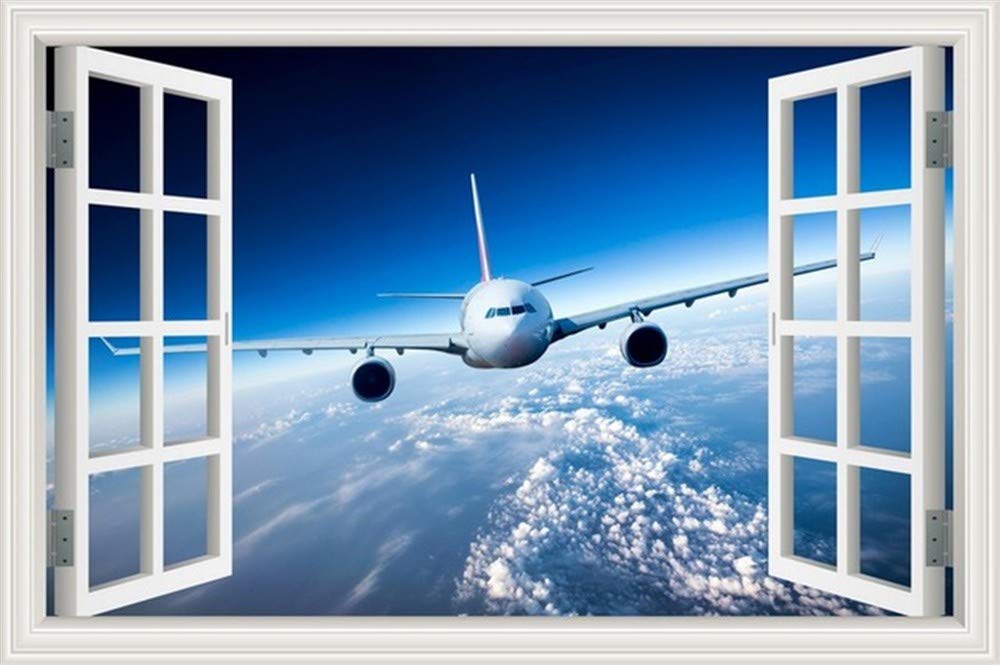 3d Aircraft Wall - HD Wallpaper 