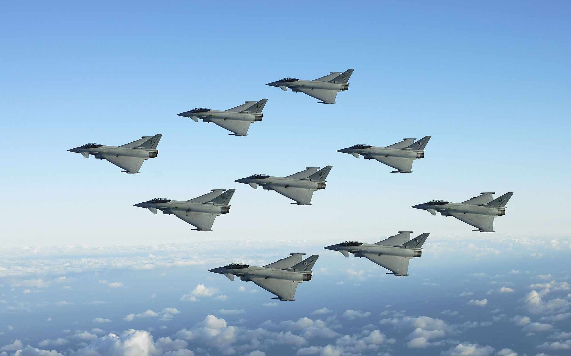 Jet Fighters Formation - HD Wallpaper 