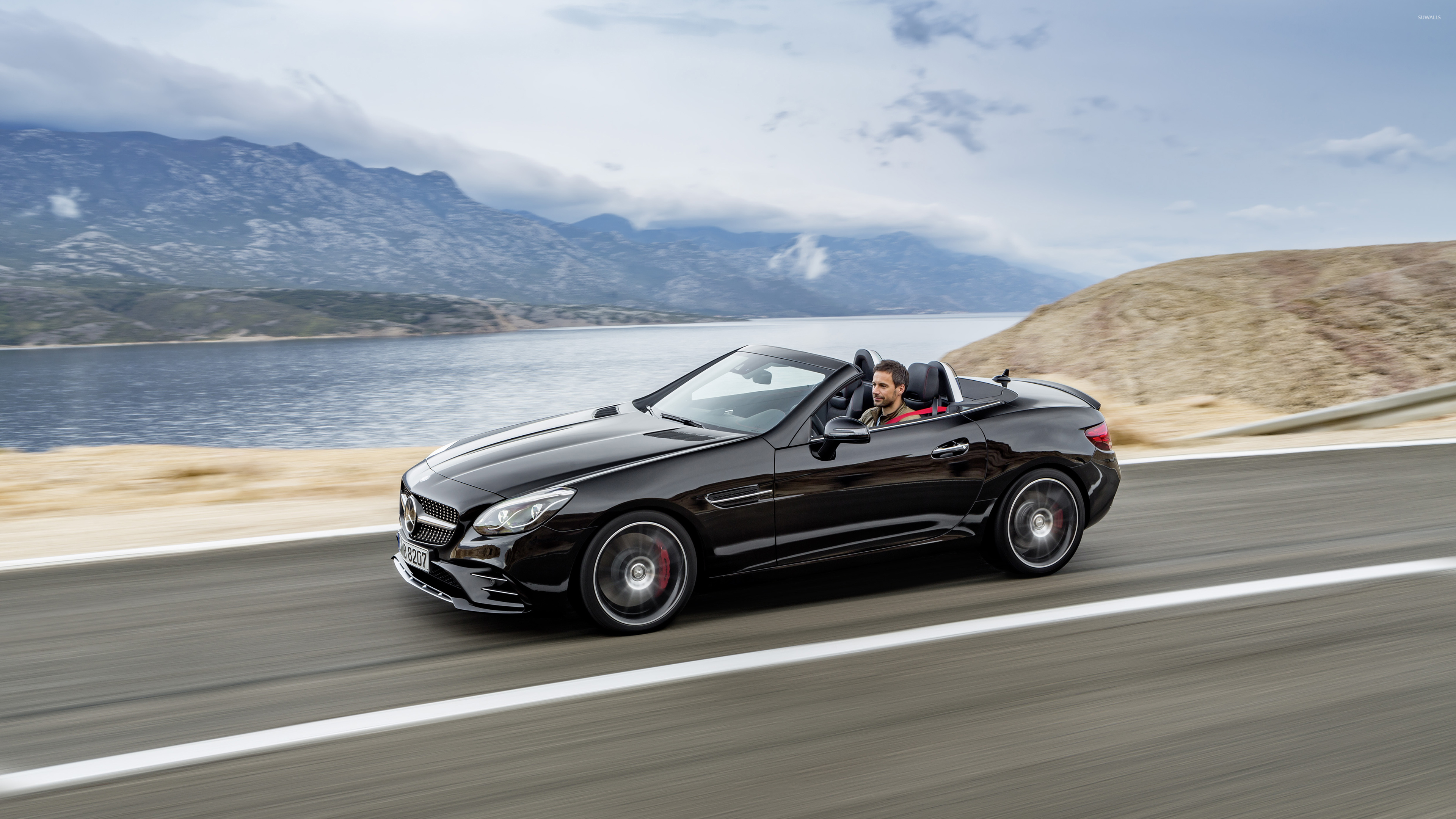 Mercedes Slc 300 Amg - HD Wallpaper 