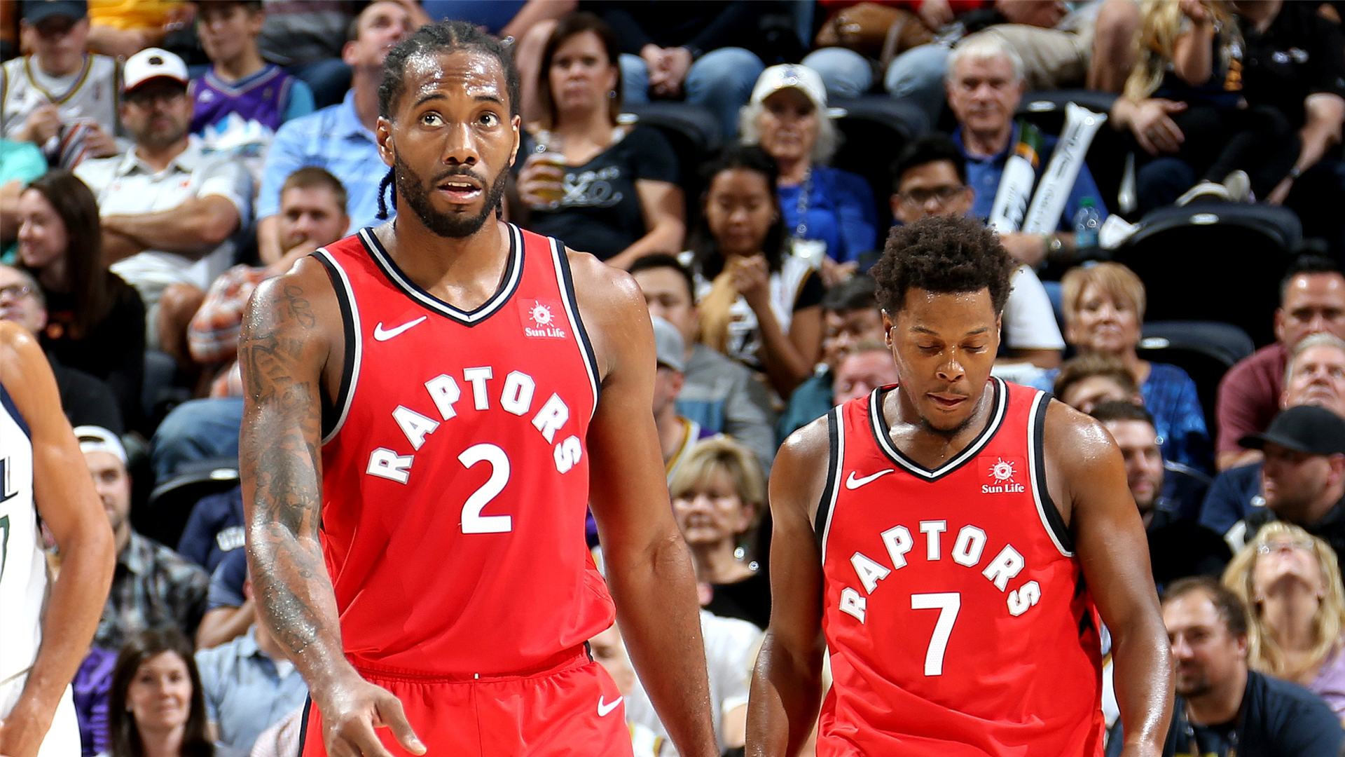 #kawhi Leonard Kyle Lowry - Toronto Raptors Team 2019 - HD Wallpaper 