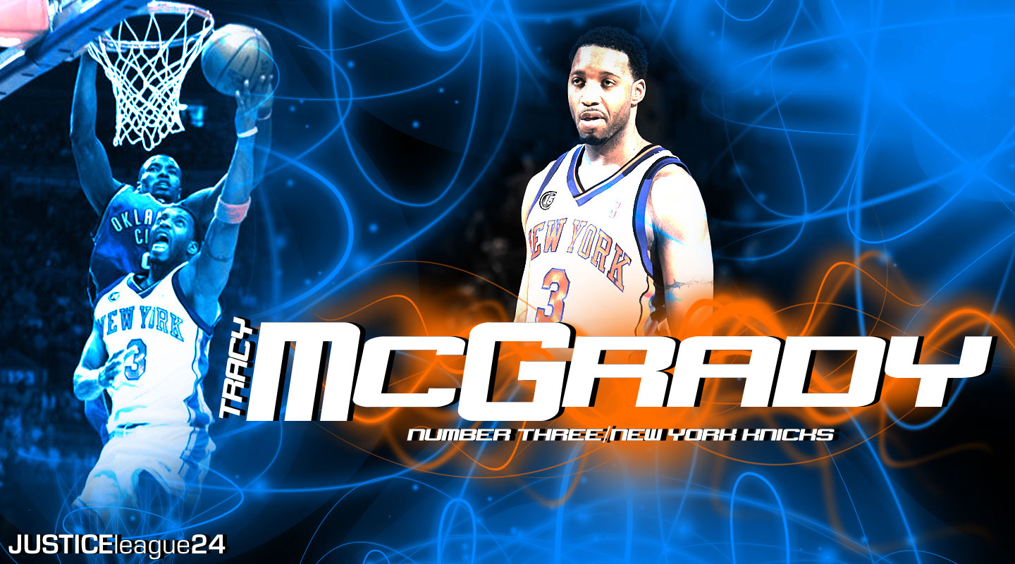 Tracy Mcgrady Knicks Widescreen Wallpaper - Cool Pictures Of Tracy Mcgrady - HD Wallpaper 