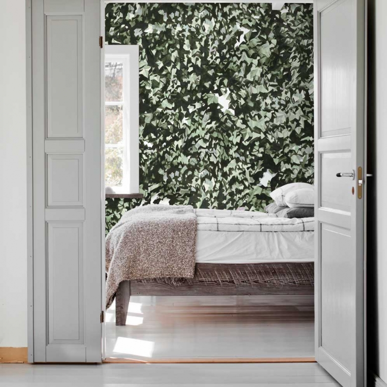 Scandinavian Bedroom Mural - HD Wallpaper 