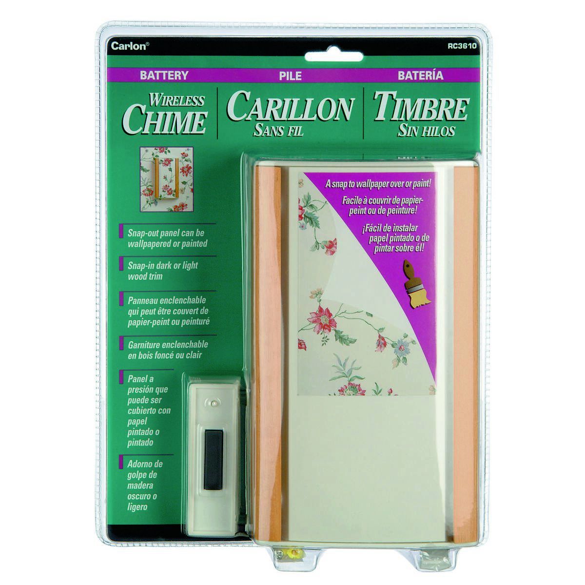 Carlon Rc3610-series Wireless Chimes You Can Wallpaper - Butterfly - HD Wallpaper 