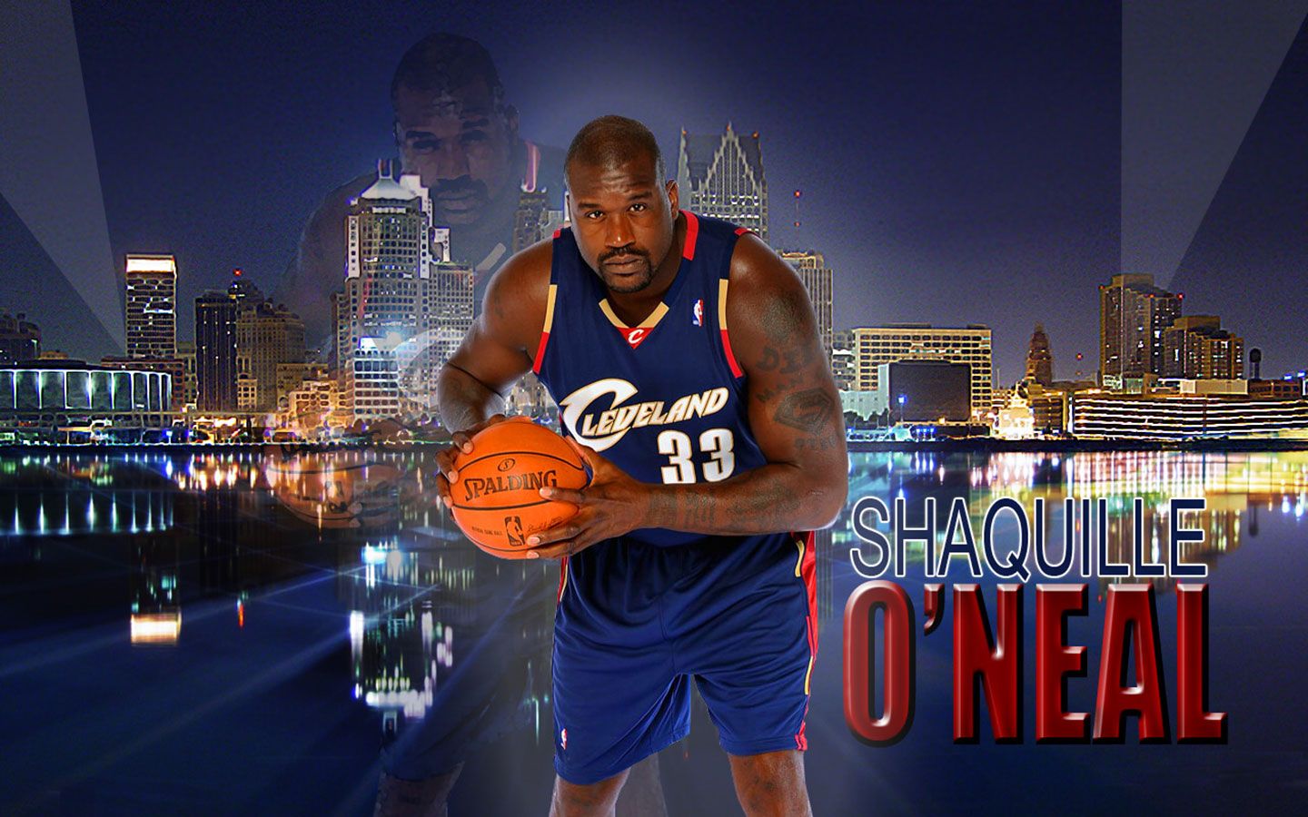 Shaquille O Neal Wallpapers, 4k Ultra Hd Wallpapers - Shaquille O Neal Cavs - HD Wallpaper 