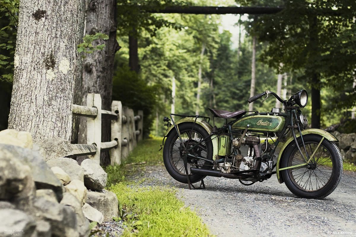 Vintage Motorcycle Wallpaper Hd - HD Wallpaper 