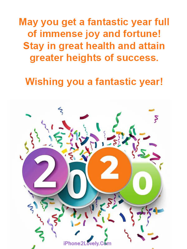 Happy New Year 2020 Best Wishes For Friends - Happy New Year 2020 Words - HD Wallpaper 