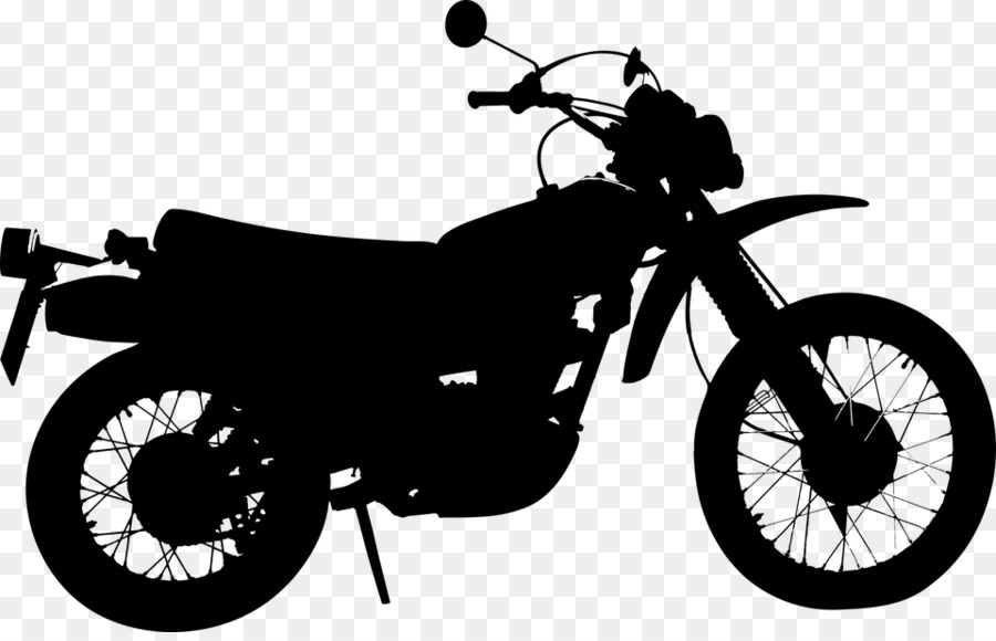 Motorcycle Honda Bicycle Silhouette - Motorcycle Clipart Transparent Background - HD Wallpaper 