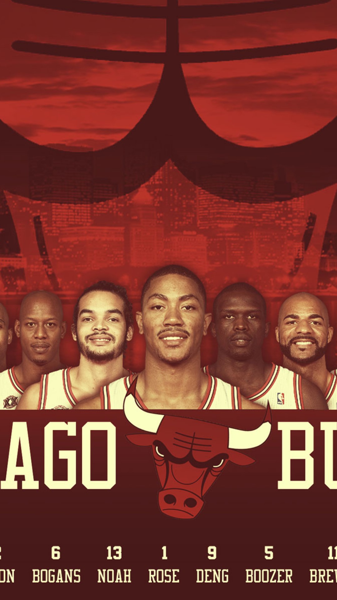 Chicago Bulls Iphone Wallpapers - Chicago Bulls Wallpaper 2018 - HD Wallpaper 