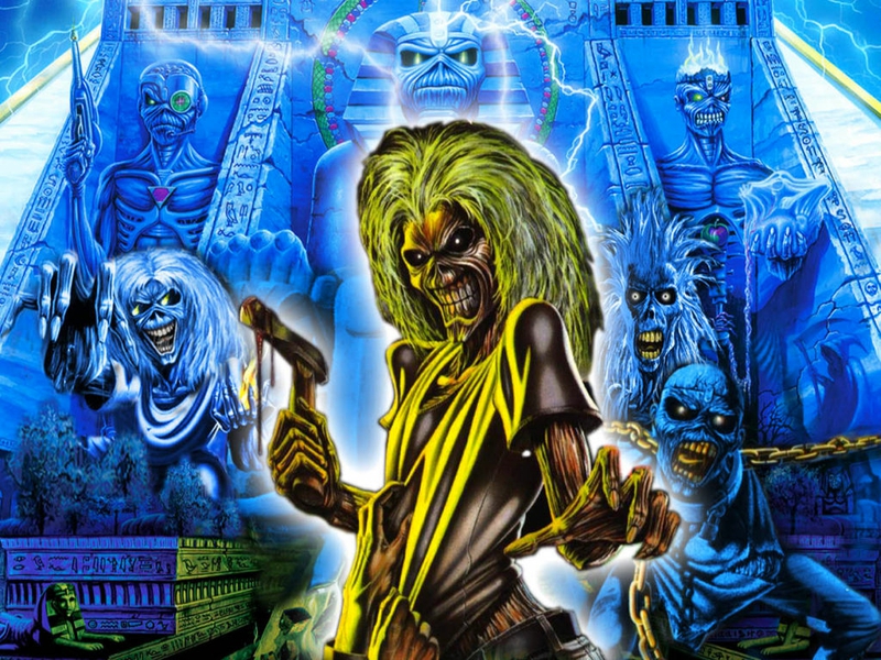 Iron Maiden Eddie Wallpaper Hd - Iron Maiden Eddie Desktop Backgrounds - HD Wallpaper 