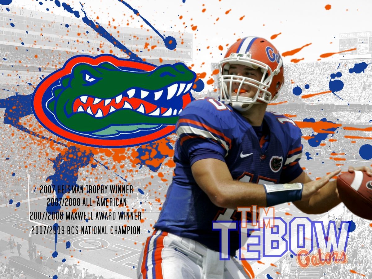 Tim Tebow Wallpaper Gators - HD Wallpaper 