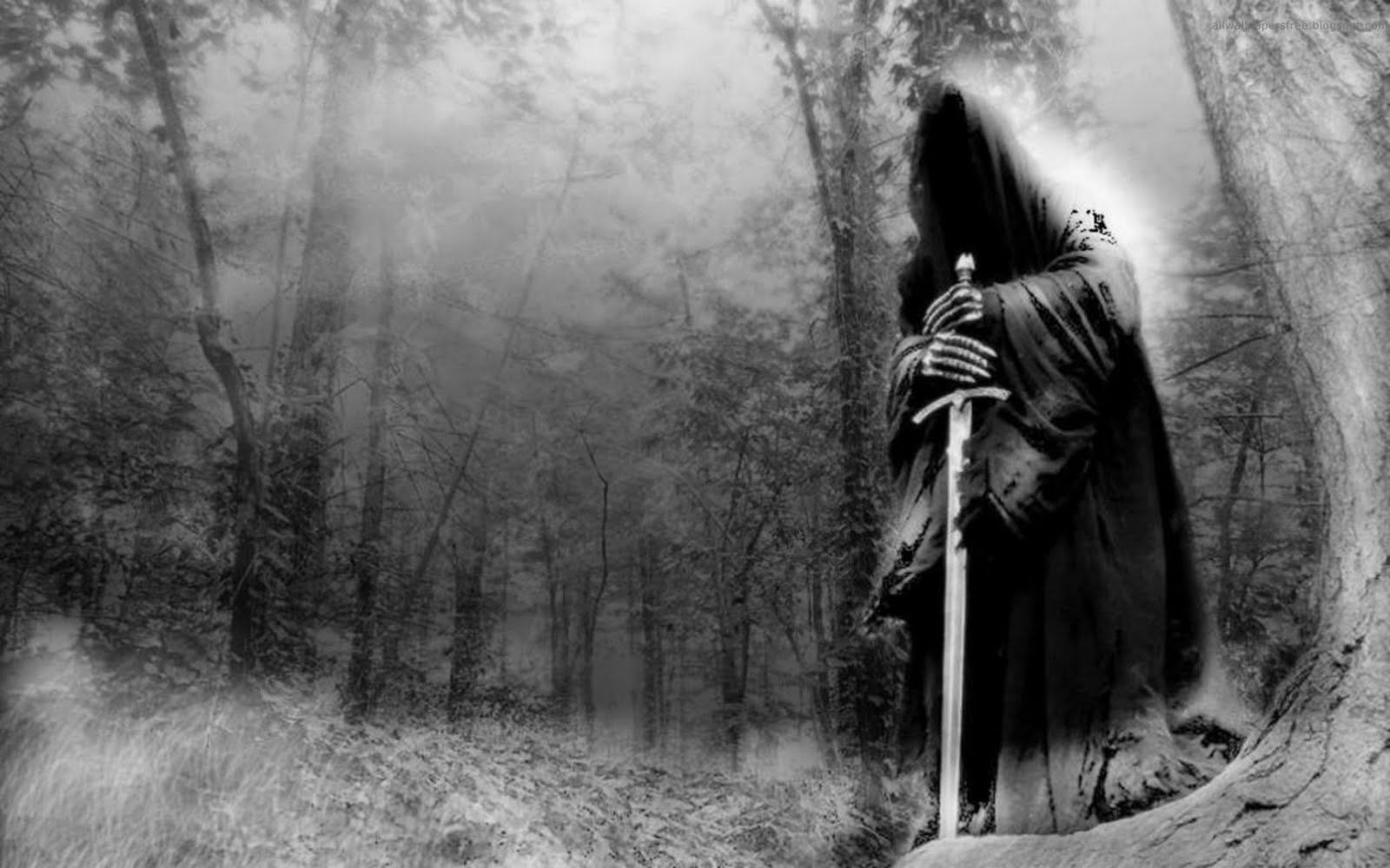 Grim Reaper Dark - HD Wallpaper 