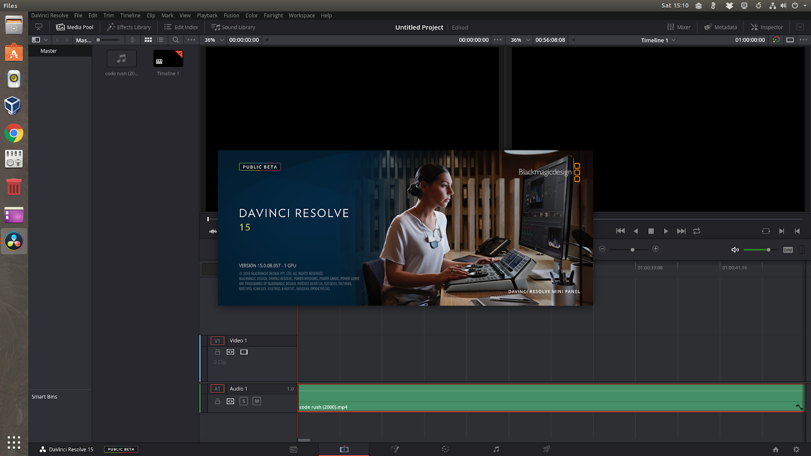 Как изменить разрешение проекта в davinci resolve