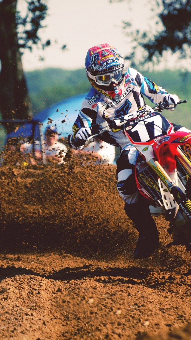 Dirt Bike Championship Mobile Wallpaper Phone Backgrou - Dirt Bikes Wallpaper For Iphone - HD Wallpaper 