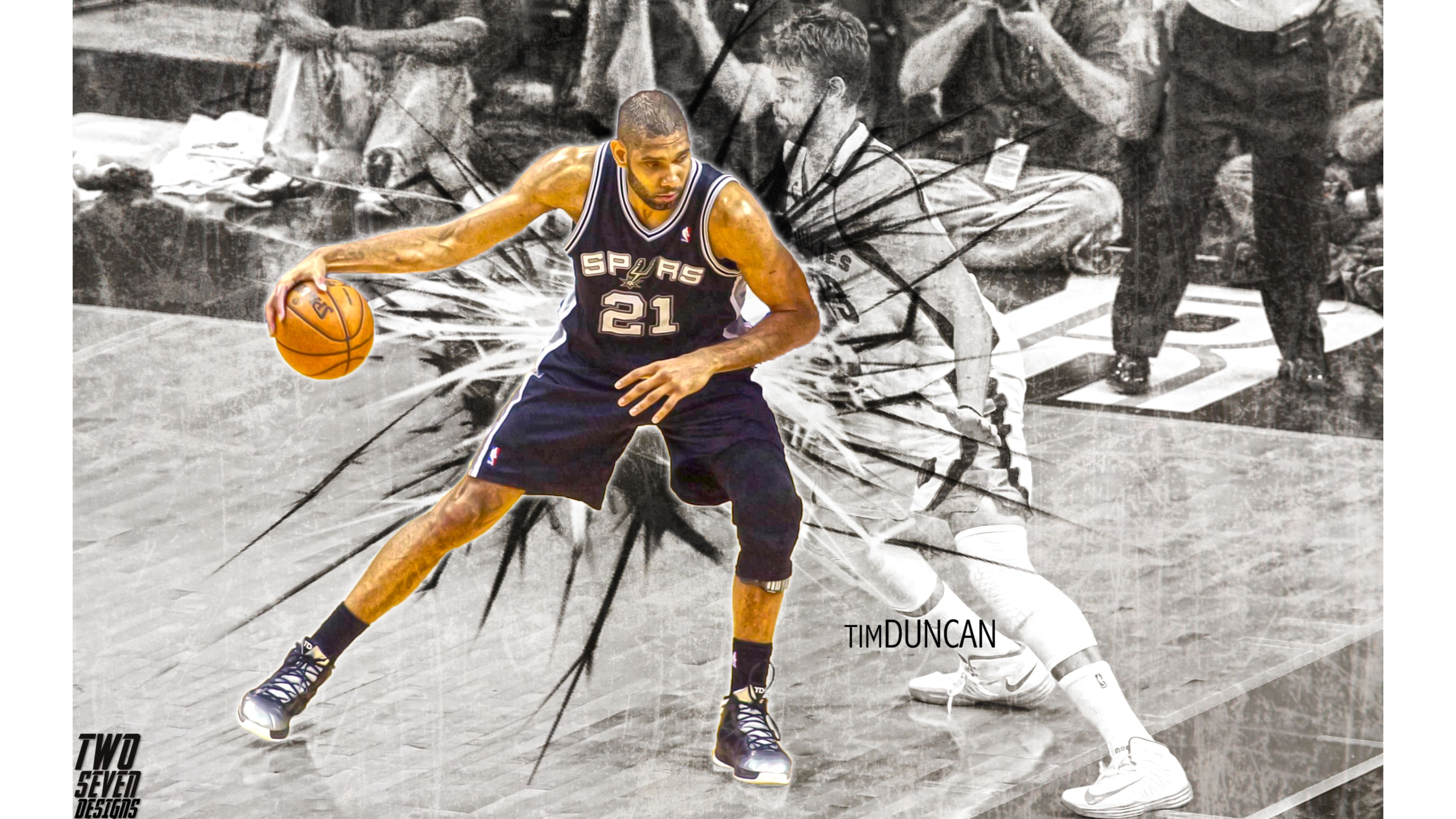 Never Settle Tim Duncan Wallpaper - Tim Duncan Wallpaper Hd - HD Wallpaper 