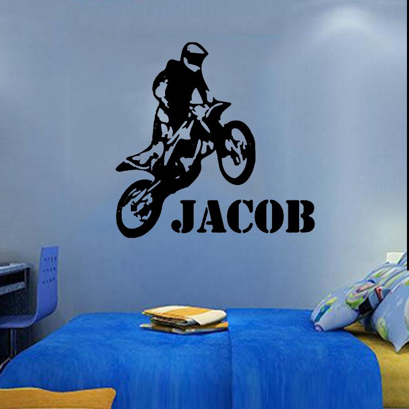 Motocross Wall Decal - HD Wallpaper 
