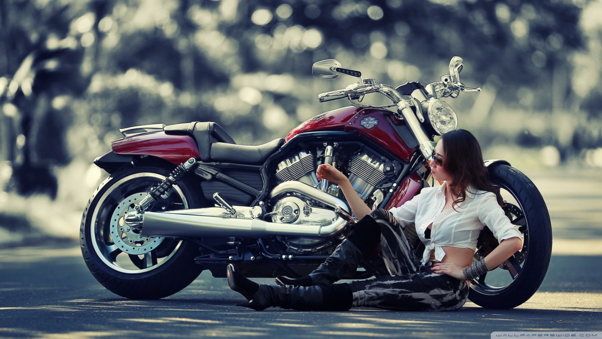 Motorcycle Wallpaper Hd - HD Wallpaper 