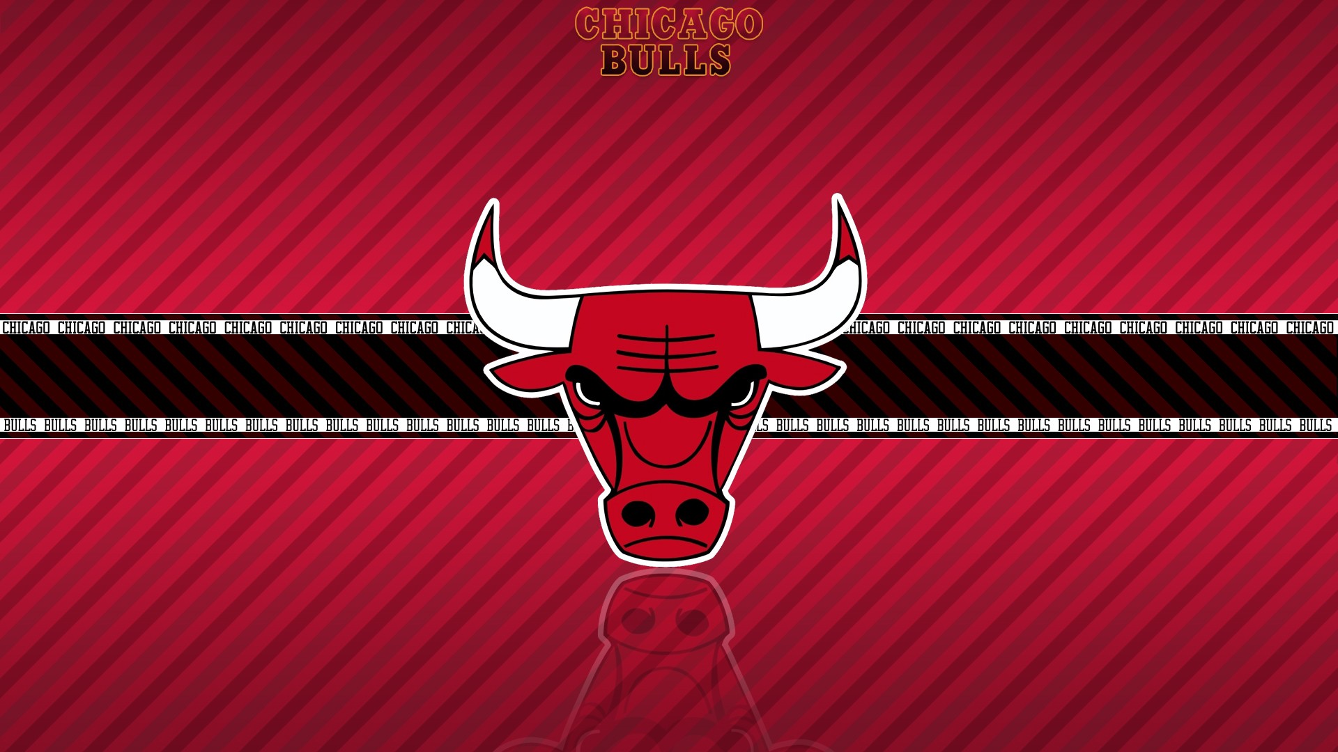Chicago Bulls Logo 3d - HD Wallpaper 