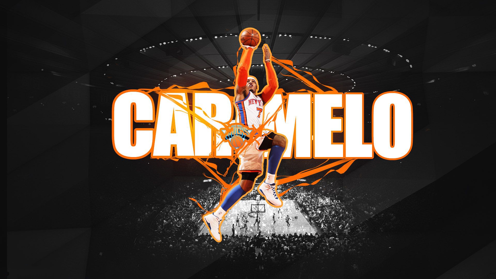 Carmelo Anthony Photos 2017 - HD Wallpaper 